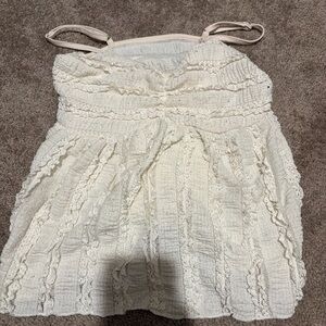 Others Follow Cream Lace Blouse